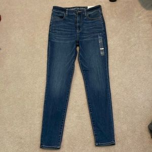 American Eagle highest rise jegging ne(x)t level stretch 8
